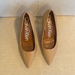 Calvin Klein Women's Beige Heels